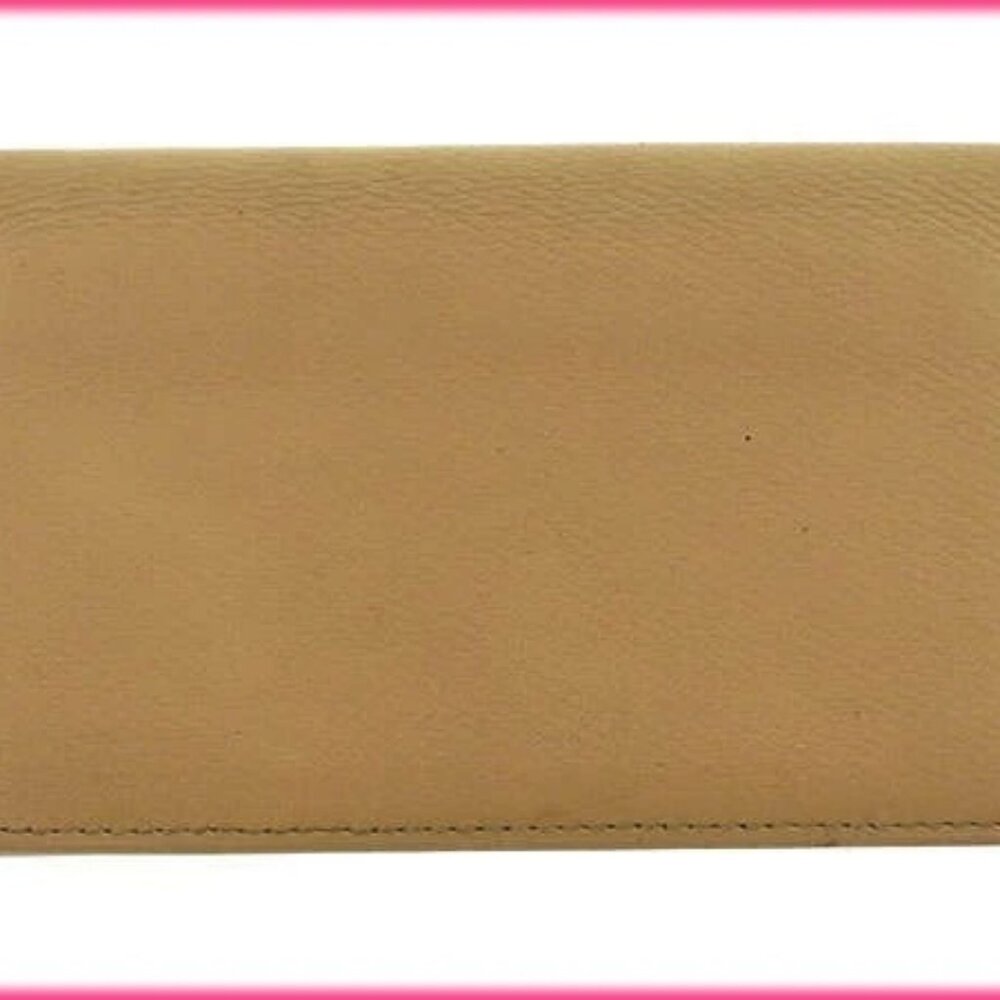 CHANEL Card Case Beige x Gold Women Authentic secondhand - Picture 2 of 4